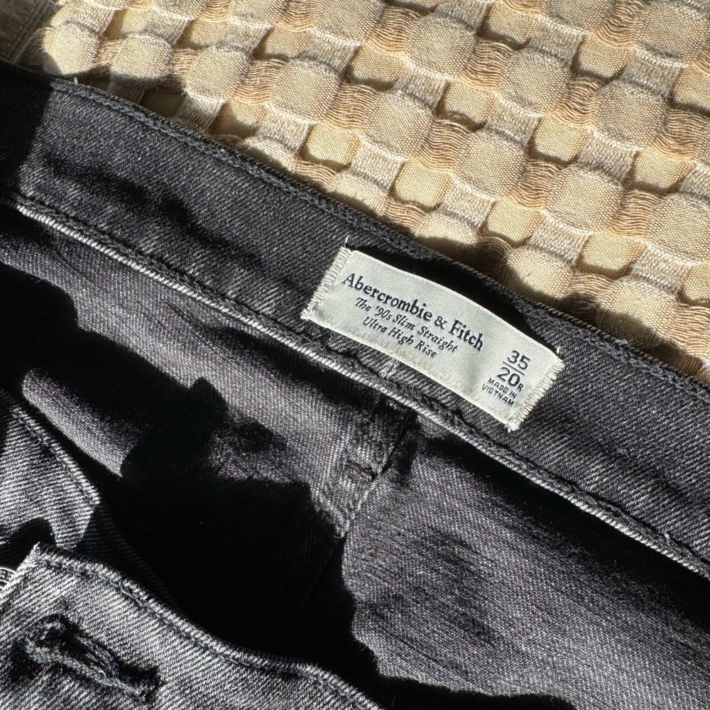 Abercrombie & Fitch Charcoal Denim